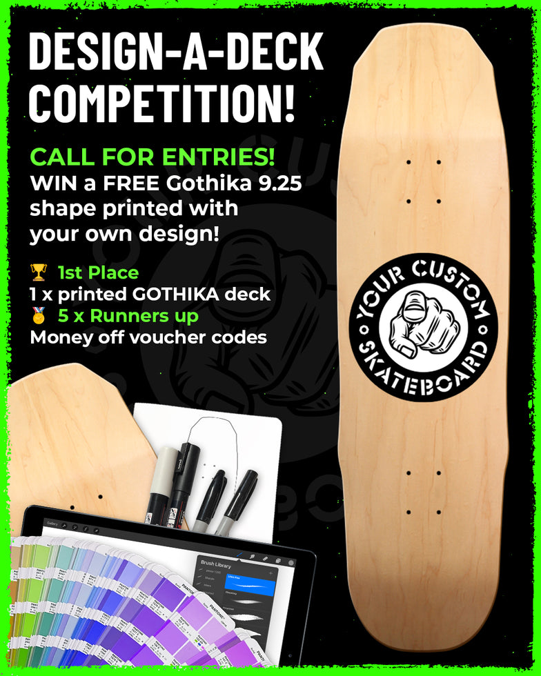 DESIGN A DECK COMPETITION - Gothika shape